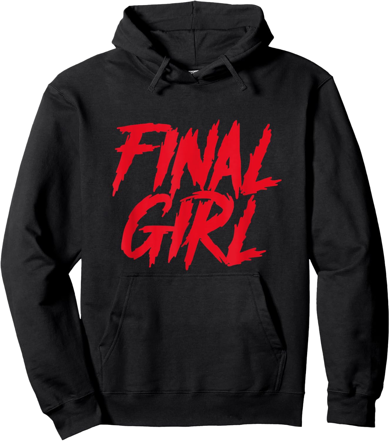 Final Girl Horror Movie Scary Film Halloween Costume Hoodie - Hoodie | Black