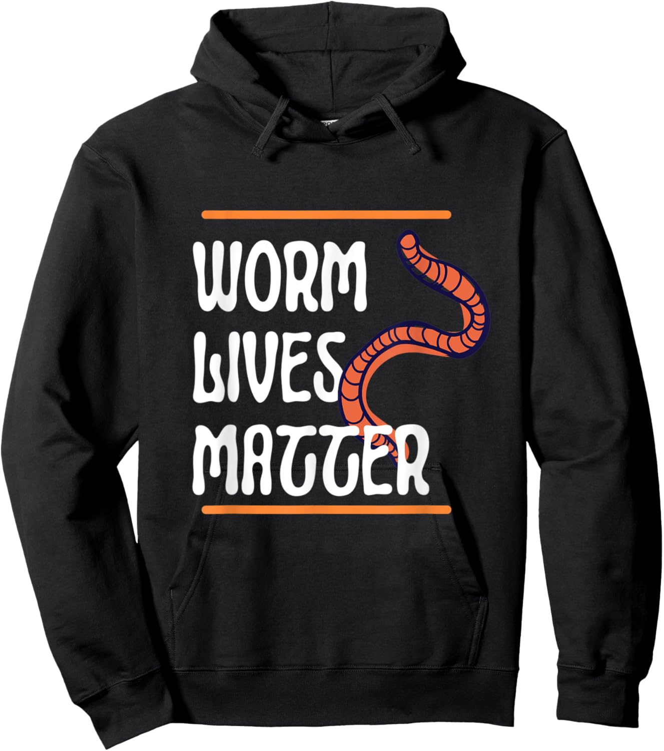 Worm Lives Matter Best of 2022 Wrap up Awareness Hoodie - Hoodie | Black