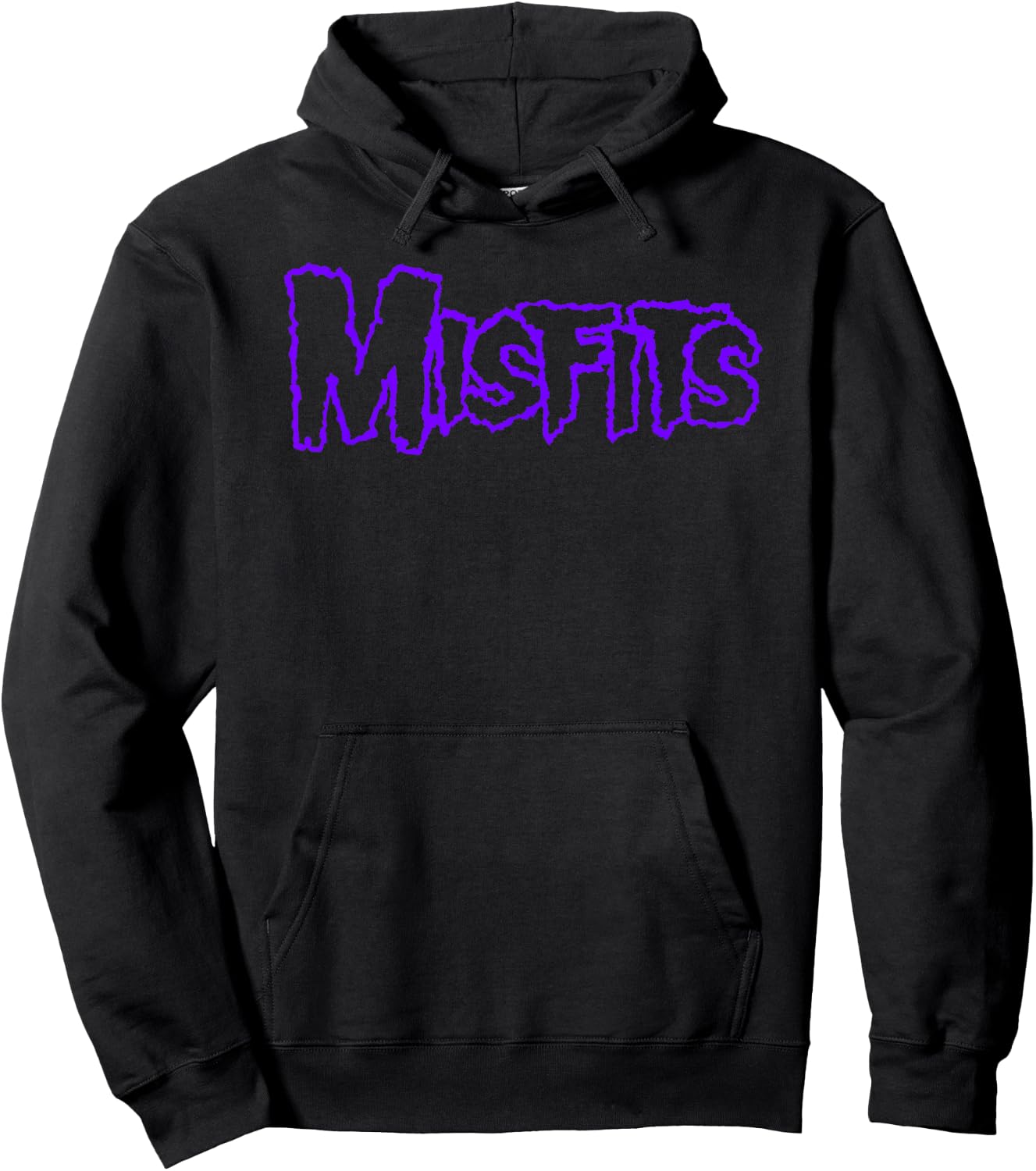 Misfits – Purple Logo Hoodie - Hoodie | Black
