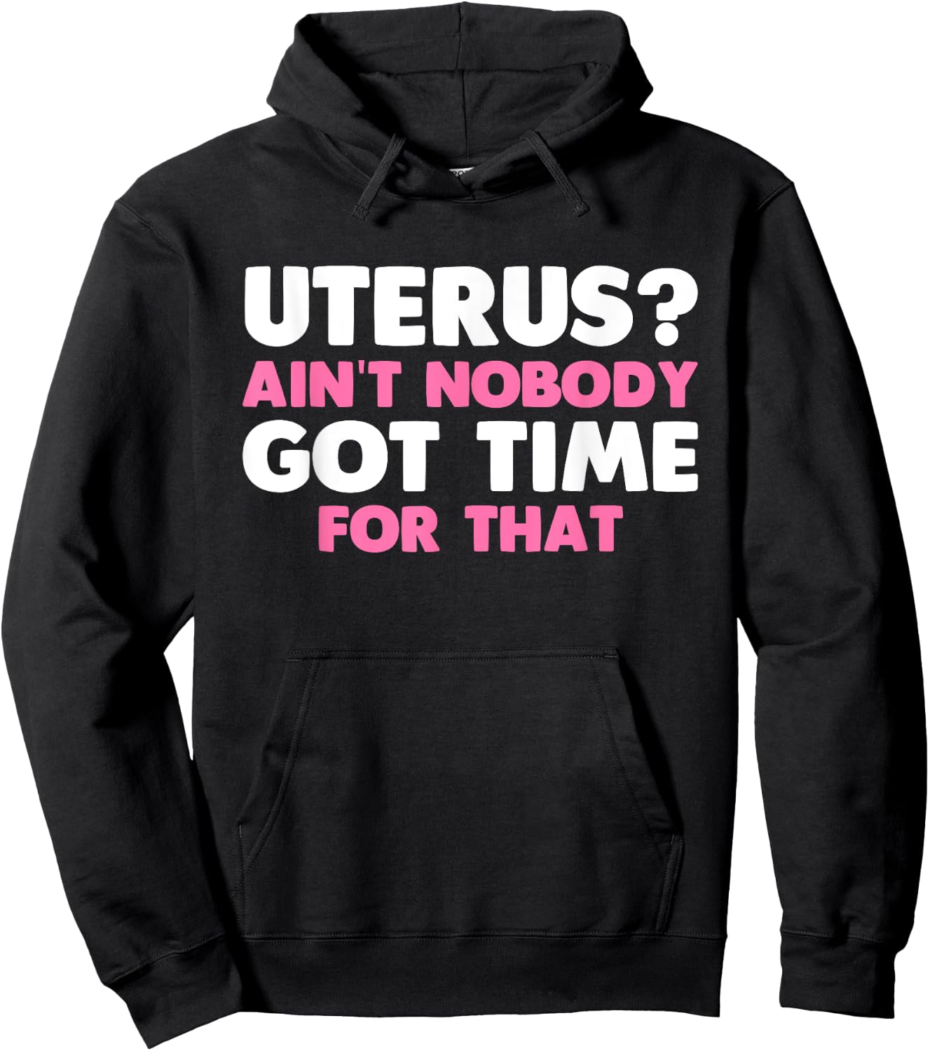 Funny Uterus Girls Hysterectomy Surgery Removal Hoodie - Hoodie | Black