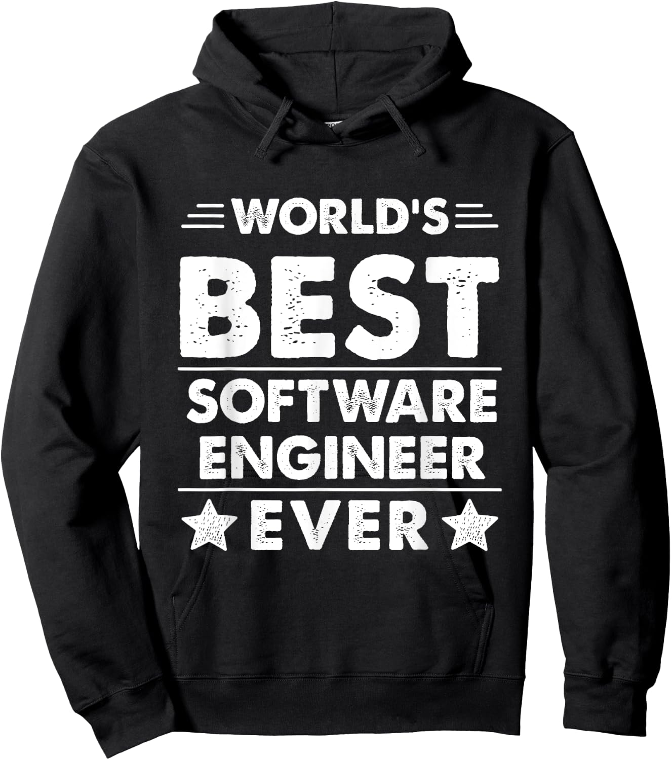 World's Best Software Engineer Ever Hoodie - Hoodie | Black