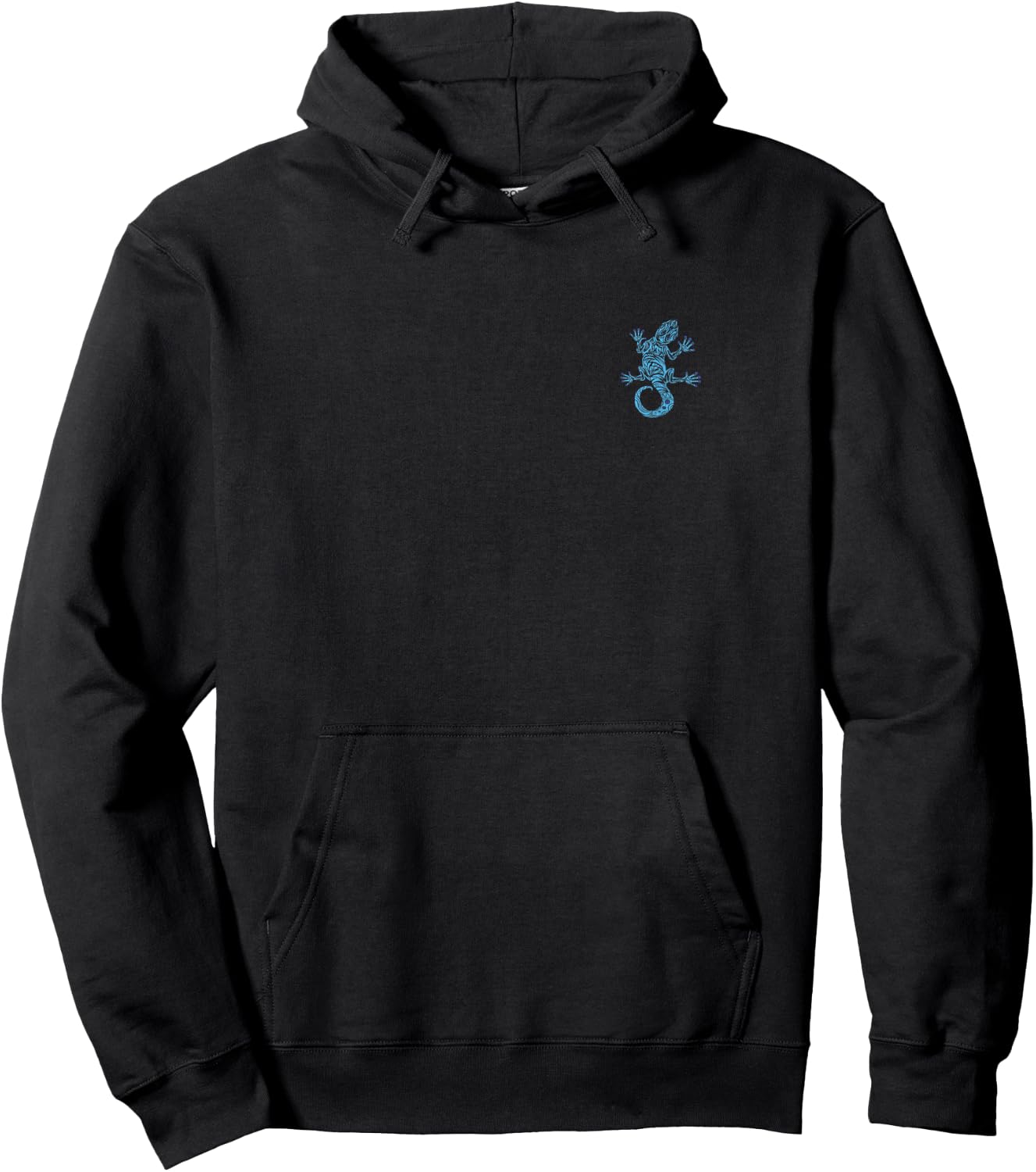 Tribal Hawaiian Gecko Hoodie - Hoodie | Black
