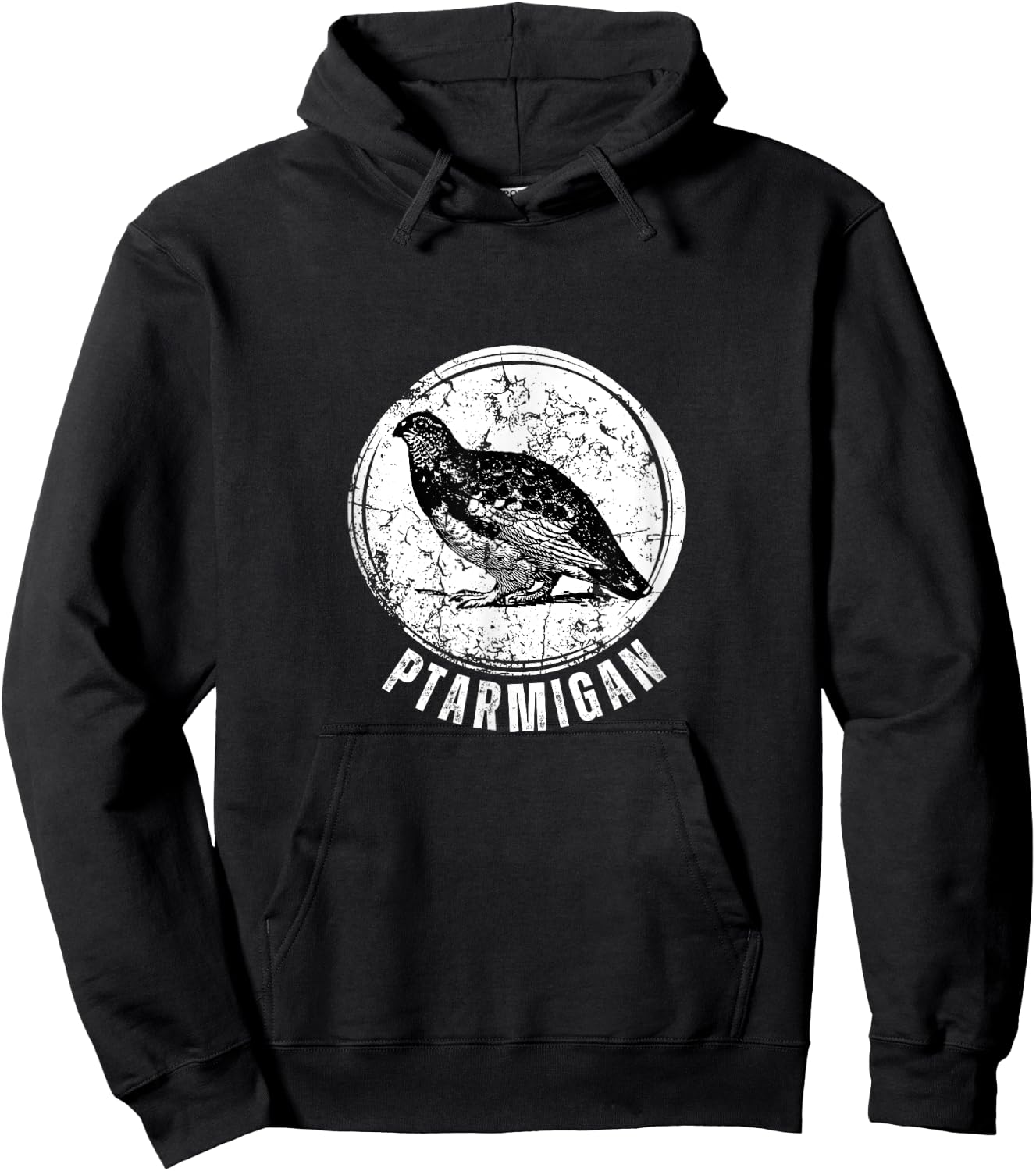 Ptarmigan Hunting Upland Game Hunting Hoodie - Hoodie | Black