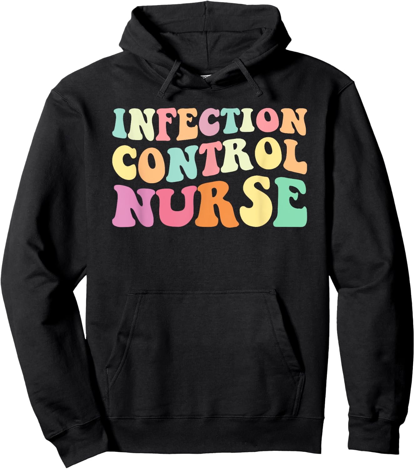 ICN Nurse Infection Control Nurse Nurses Day Hoodie - Hoodie | Black