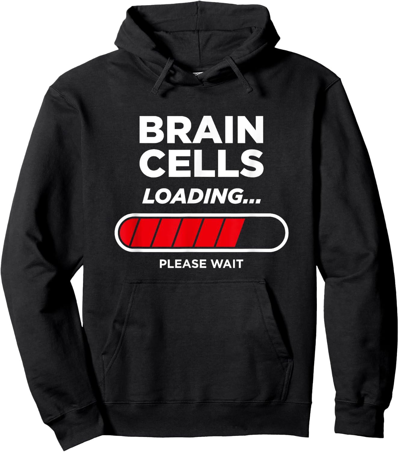 Brain Cells Loading Hoodie - Hoodie | Black
