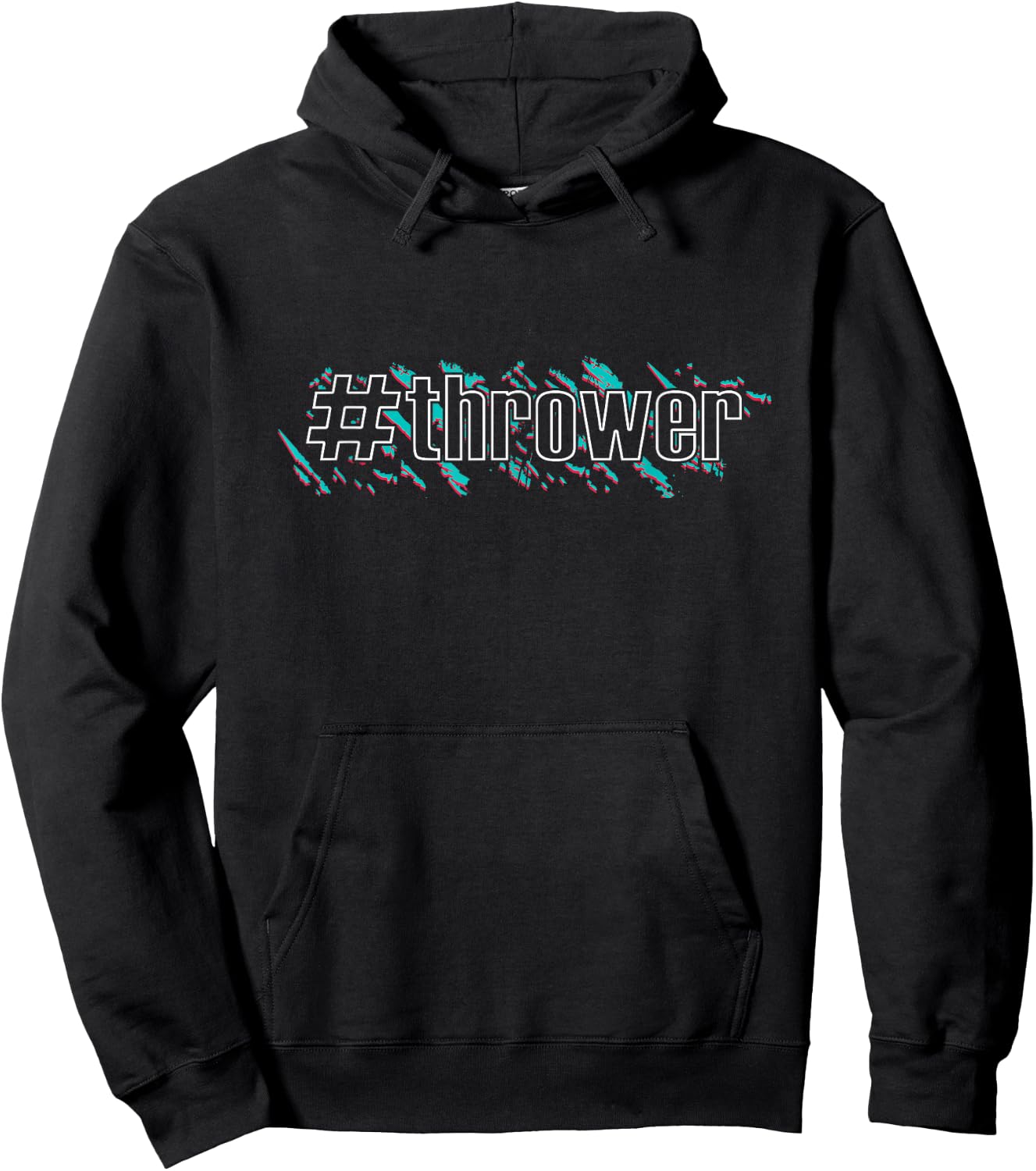#thrower - Track And Field Hoodie - Hoodie | Black