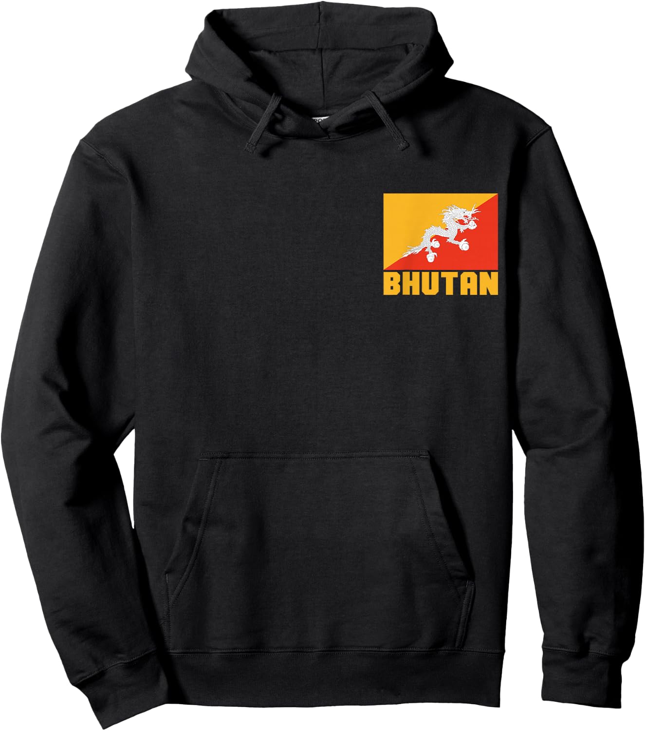 Bhutan Hoodie - Hoodie | Black