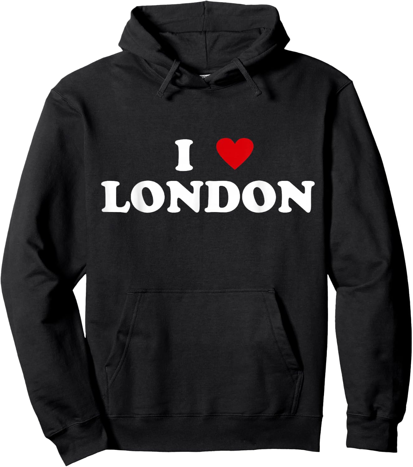 I Heart United Kingdom City - I Love London Hoodie - Hoodie | Black