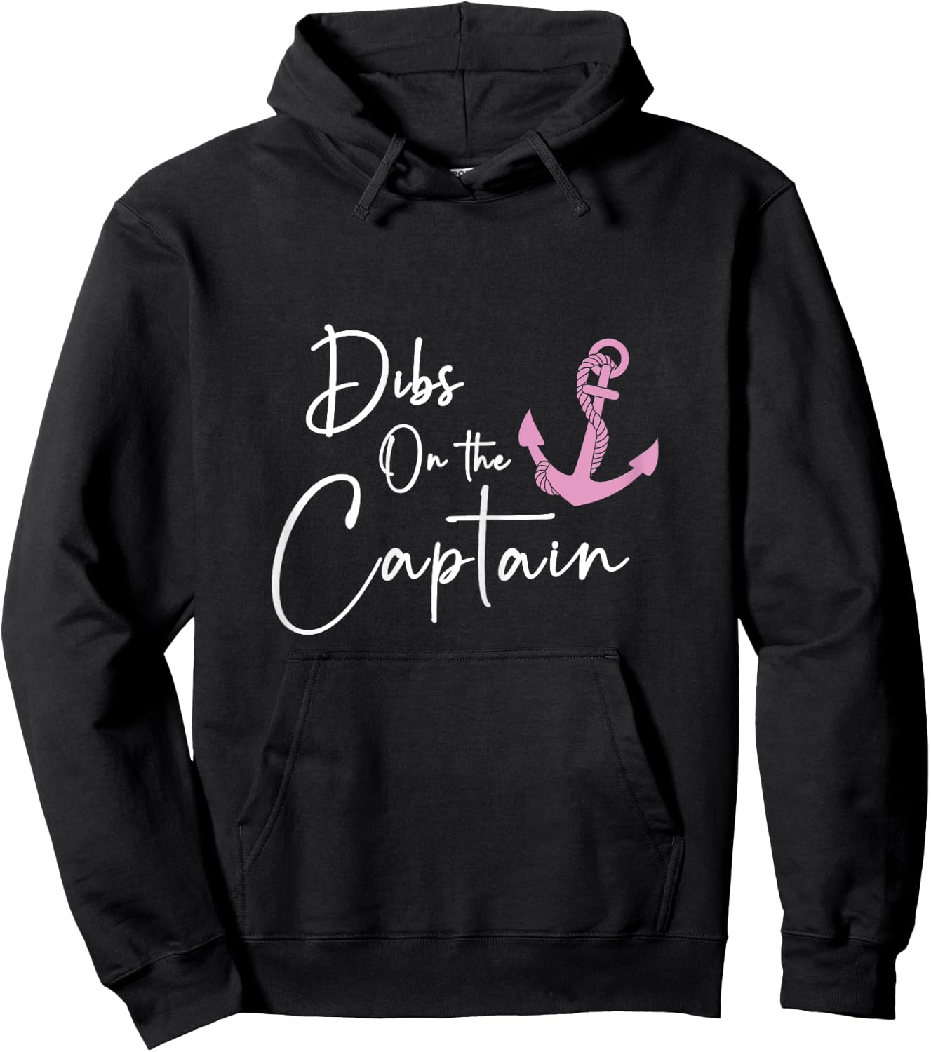 Dibs on the Captain Hoodie - Hoodie | Black