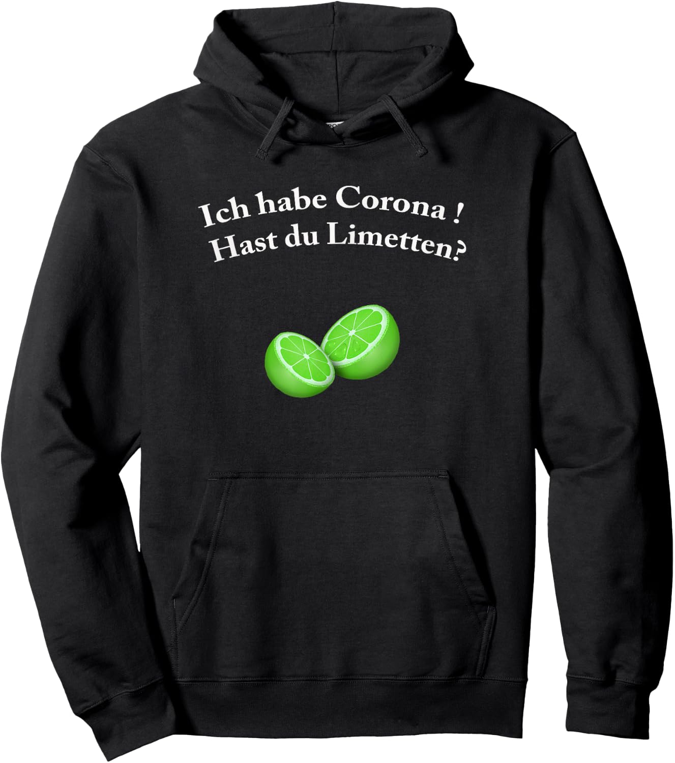 Corona Lime Hoodie - Hoodie | Black