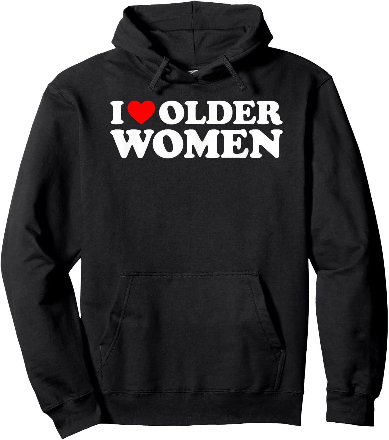 I Love Older Women Hoodie - Hoodie | Black