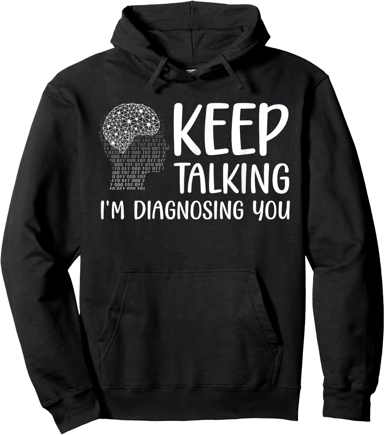 Funny Psychologist Art Women Psychology Graduation Hoodie - Hoodie | Black