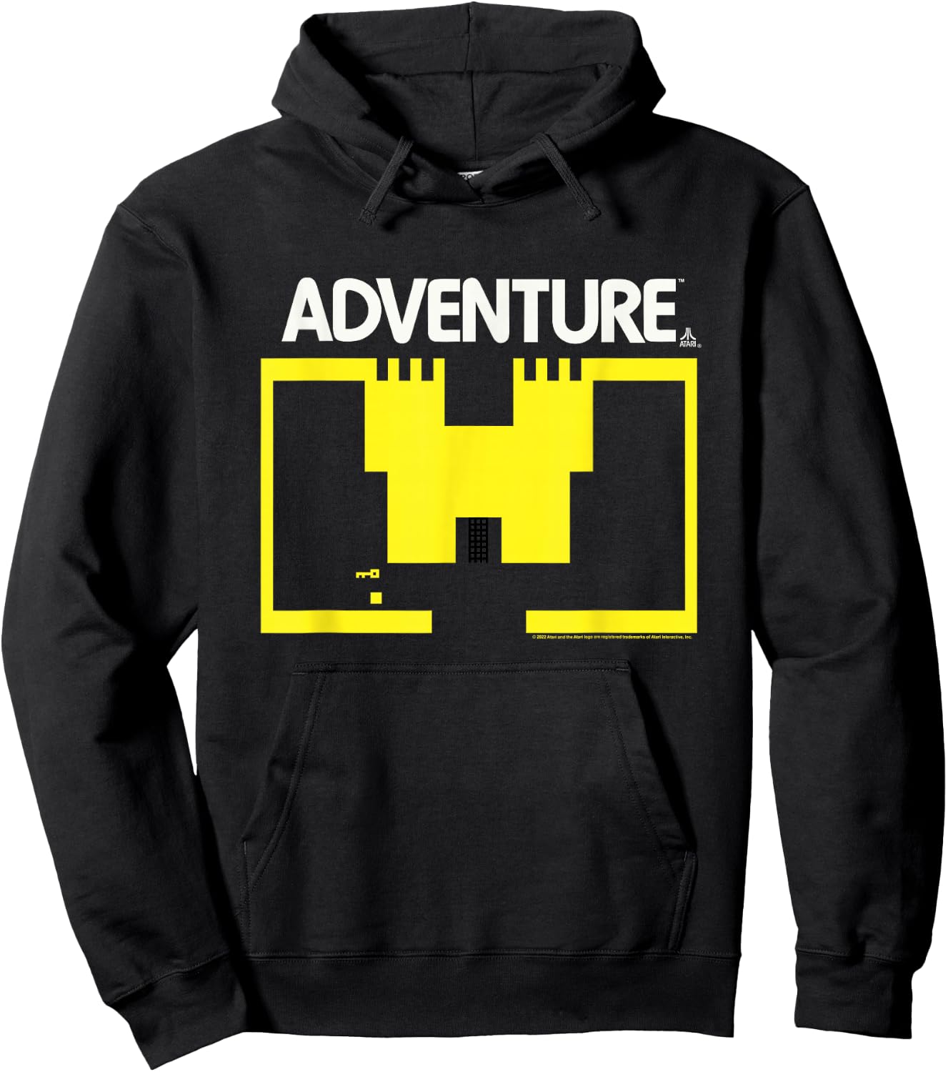 Atari Adventure Screen Art Hoodie - Hoodie | Black
