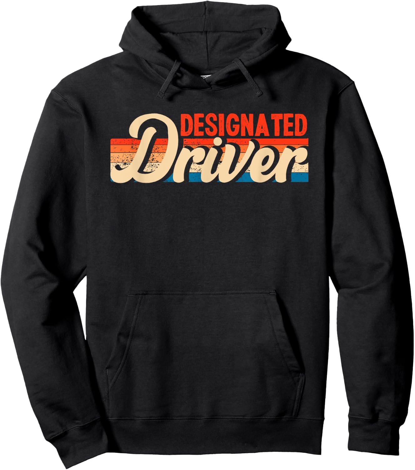 Funny Designated Driver | Humor Party Alcohol Hoodie - Hoodie | Black