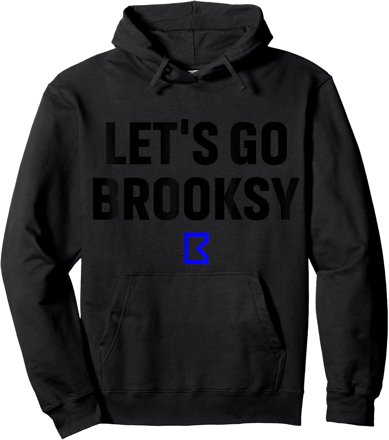 Let's go brooksy Hoodie - Hoodie | Black