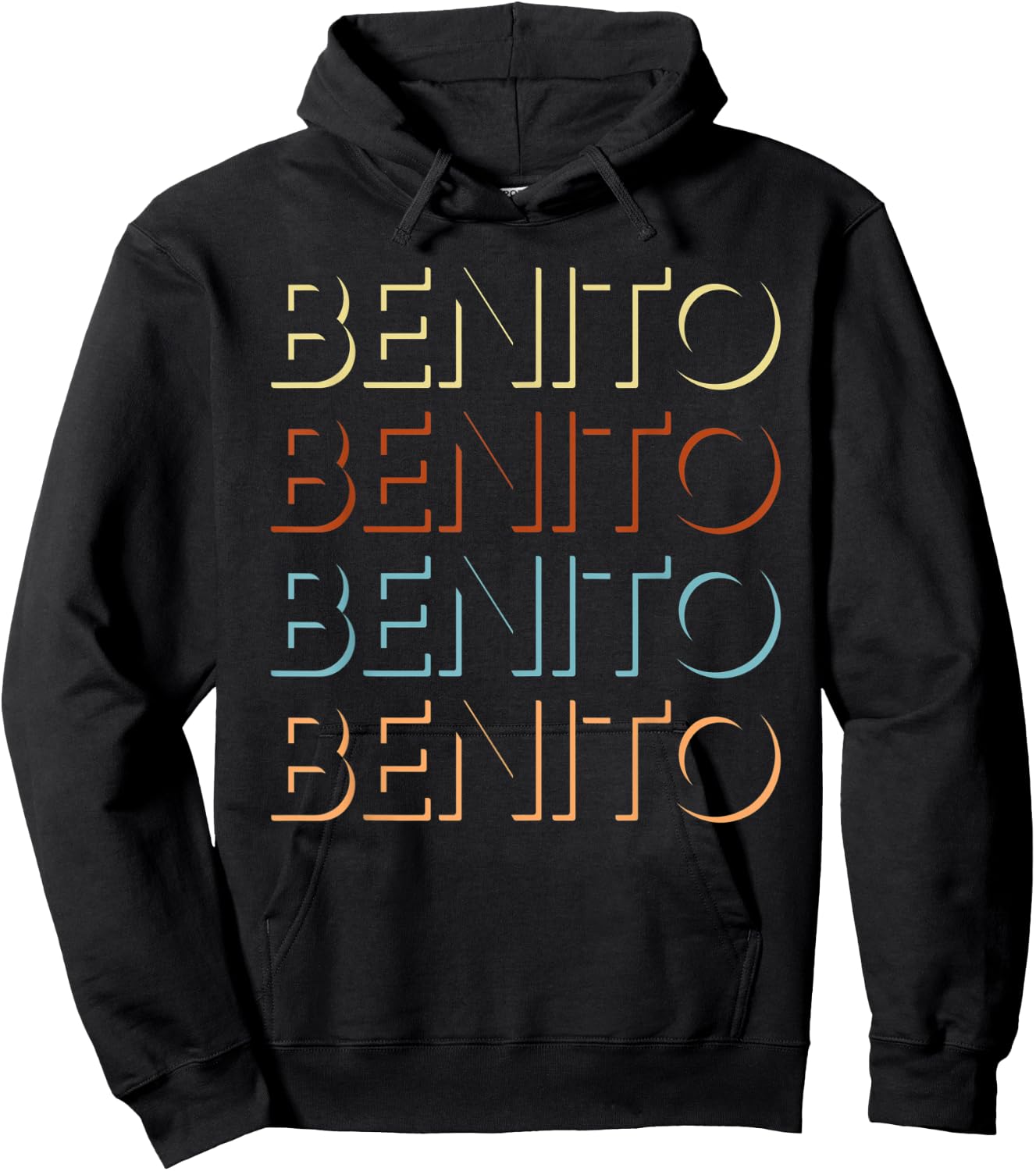 Benito First Name My Personalized Named Hoodie - Hoodie | Black