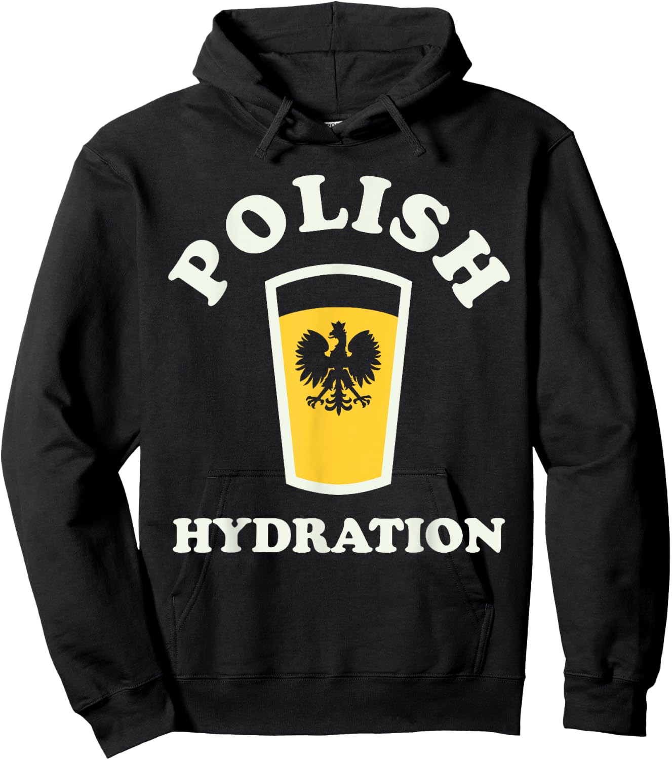 Dyngus Day Buffalo NY Polish Hydration Polish American Hoodie - Hoodie | Black