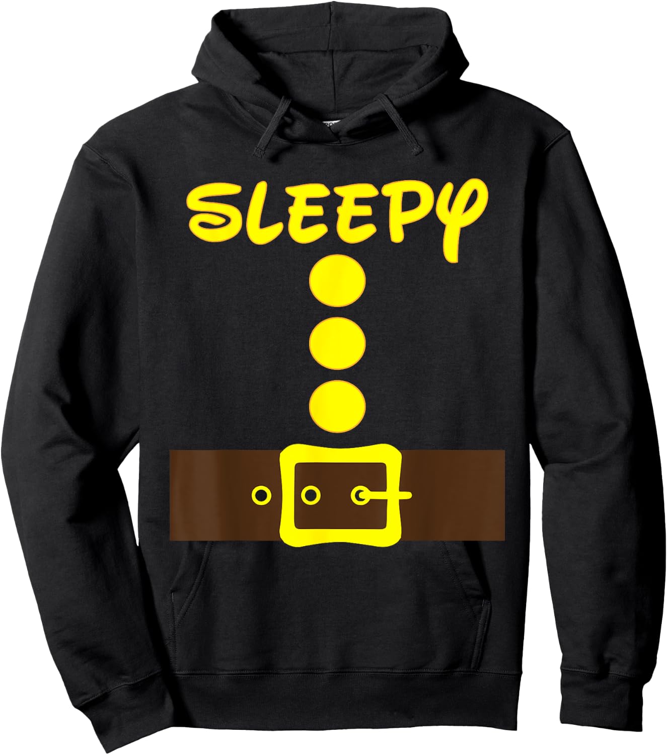 Dwarf Easy Halloween Group Costume Matching Men Women Kids Hoodie - Hoodie | Black