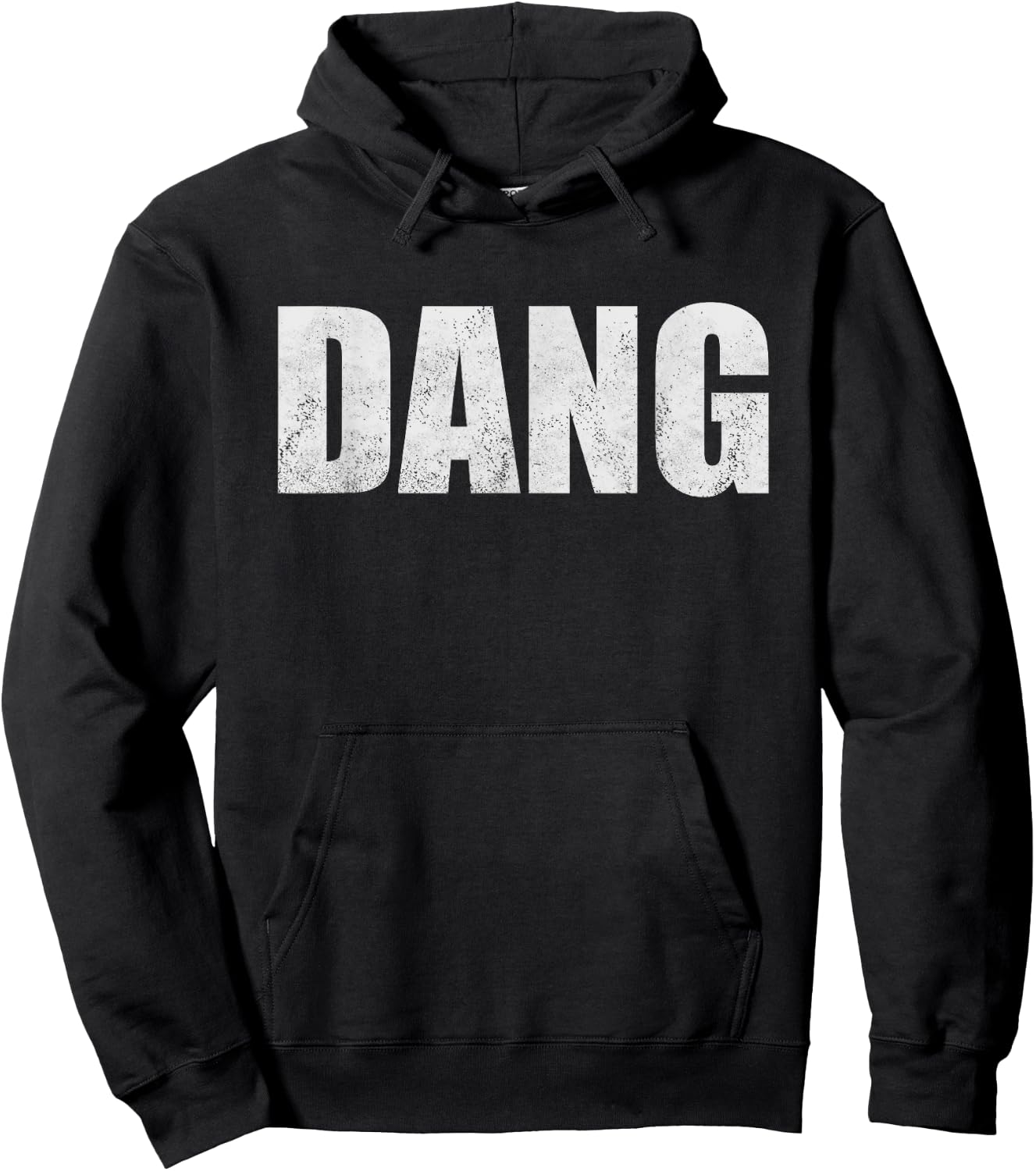 DANG Retro Swearing Colleague Mechanic Swearing Friend Dang Hoodie - Hoodie | Black