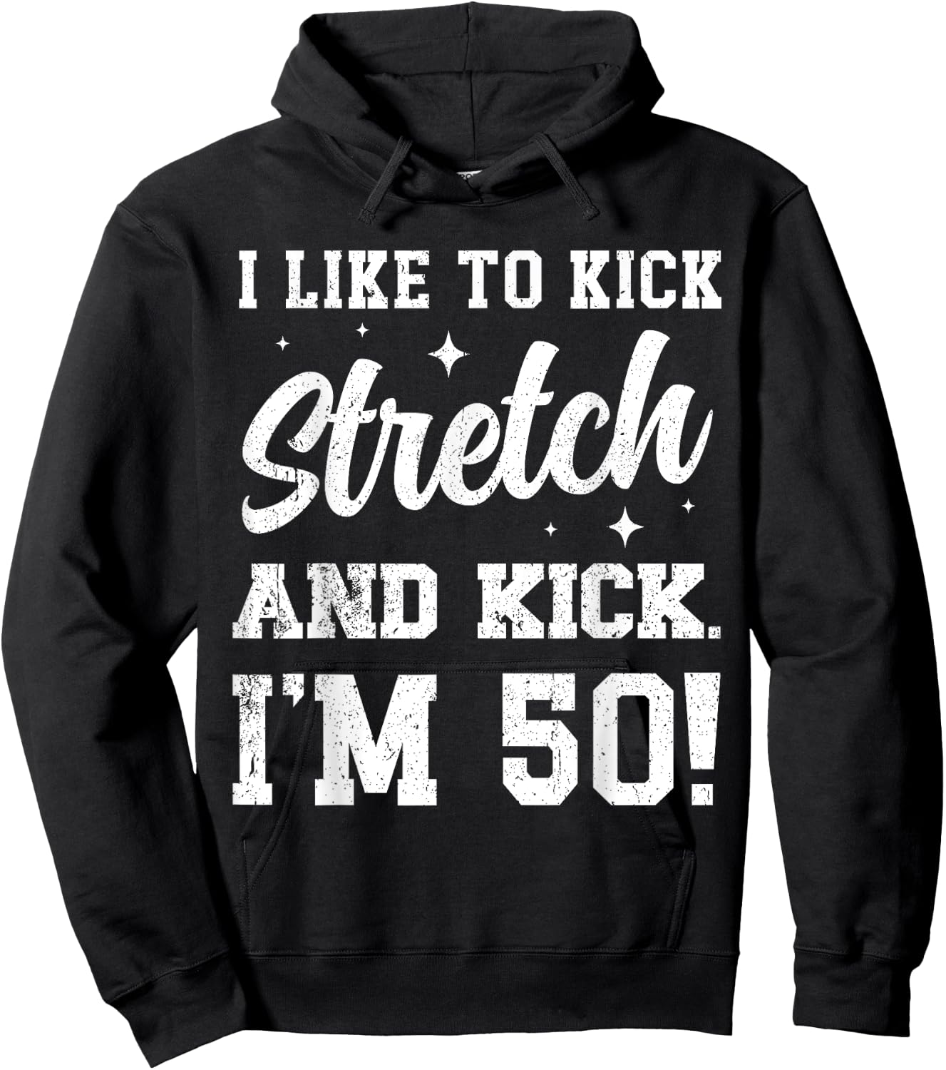 1974 Birthday - I'm 50 Years Old -Adults Black Cotton 80% Polyester 20% Modern Sports Classic Birthday Hoodie - Hoodie | Black