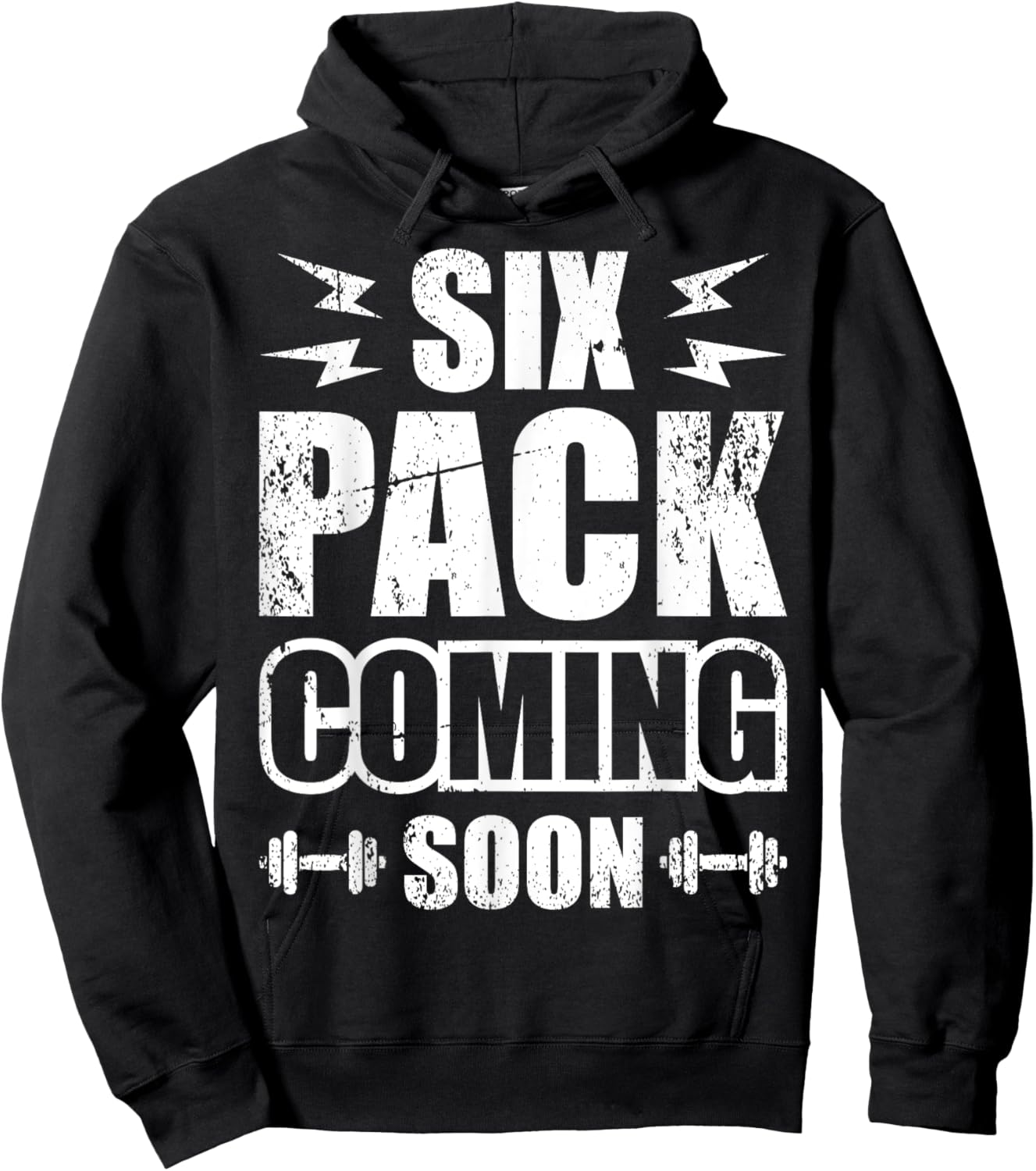 Six Pack Coming Soon Hoodie - Hoodie | Black