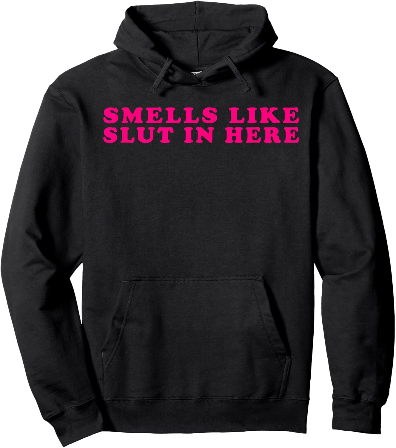 Funny Smells Like Sluts In Here Hoodie - Hoodie | Black