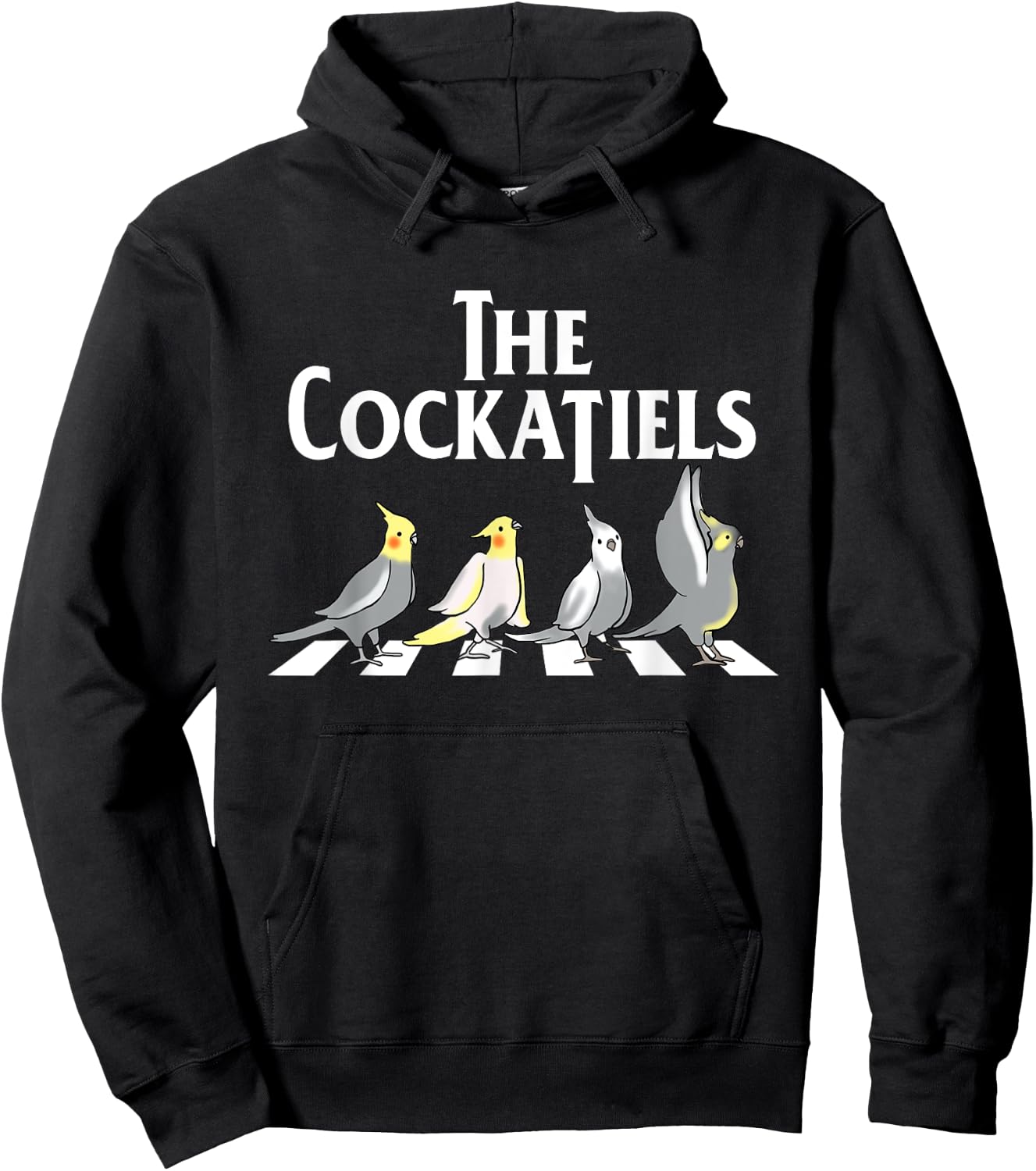 The Cockatiels - Weiro Bird Quarrion Parrot Lover Hoodie - Hoodie | Black