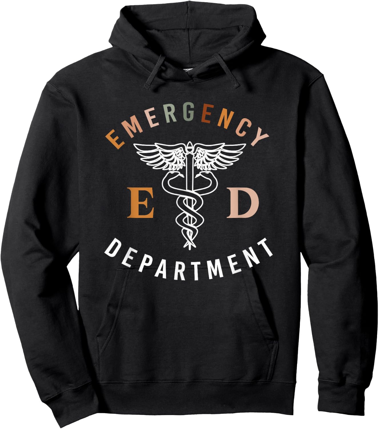 Emergency Department ER ED Emergency Room Nurse Trauma Nurse Hoodie - Hoodie | Black