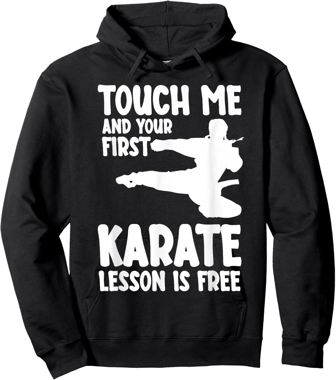 Karate Lesson Karateka Martial Arts Teacher Instructor Hoodie - Hoodie | Black