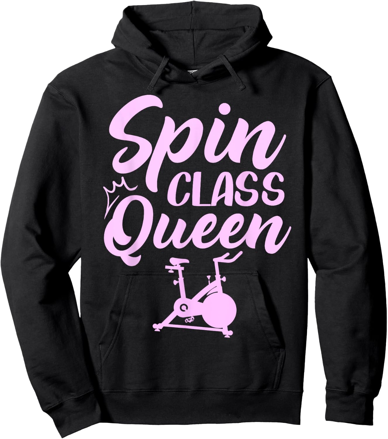 Spinning Class Spin Class Queen Spin Hoodie - Hoodie | Black