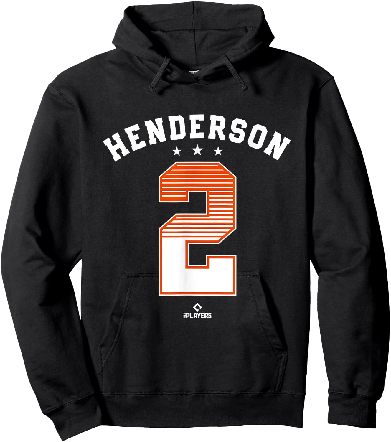 Gunnar Henderson 2 Baltimore MLBPA Hoodie - Hoodie | Black