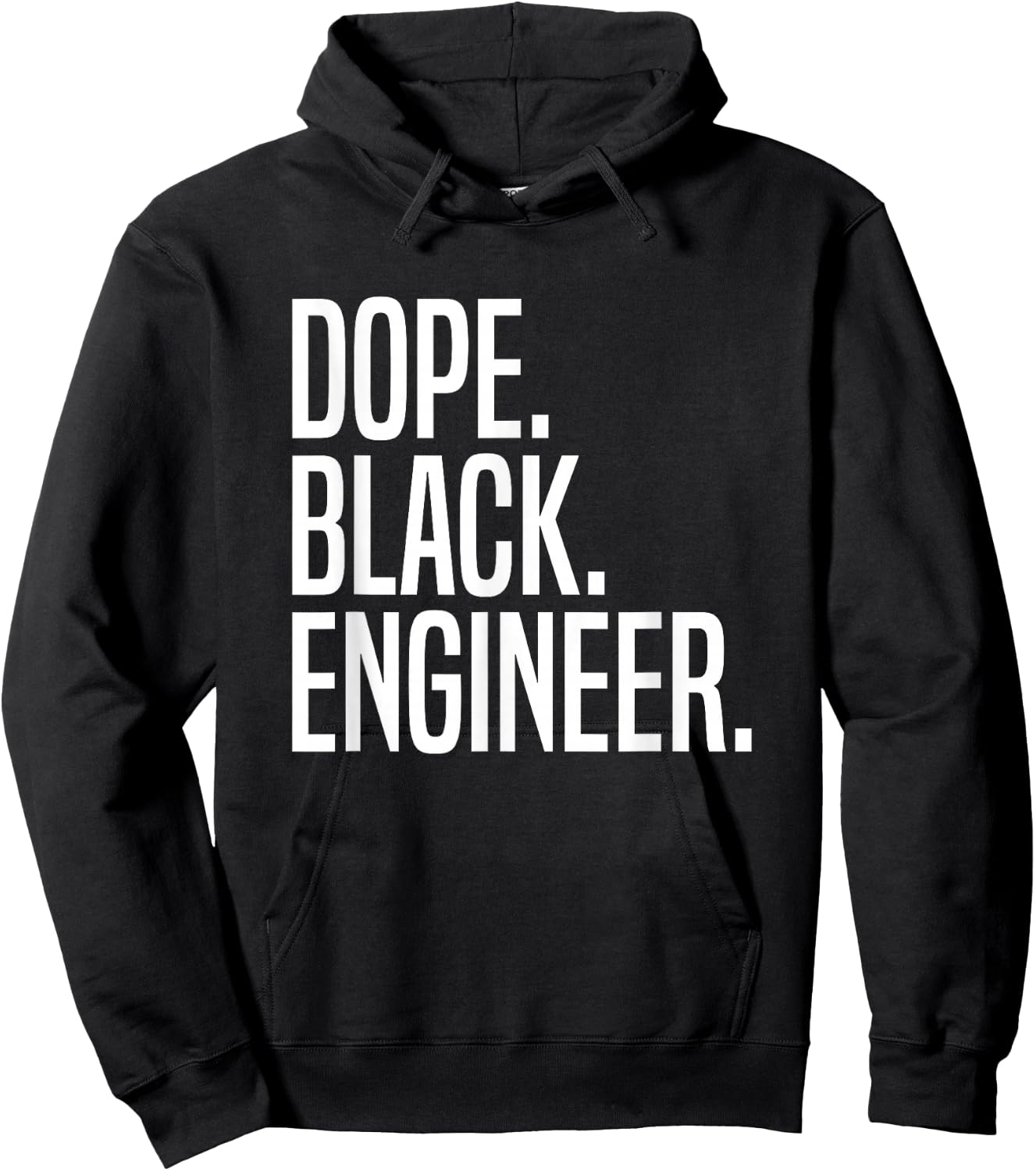 Dope Black Engineer Hoodie - Hoodie | Black
