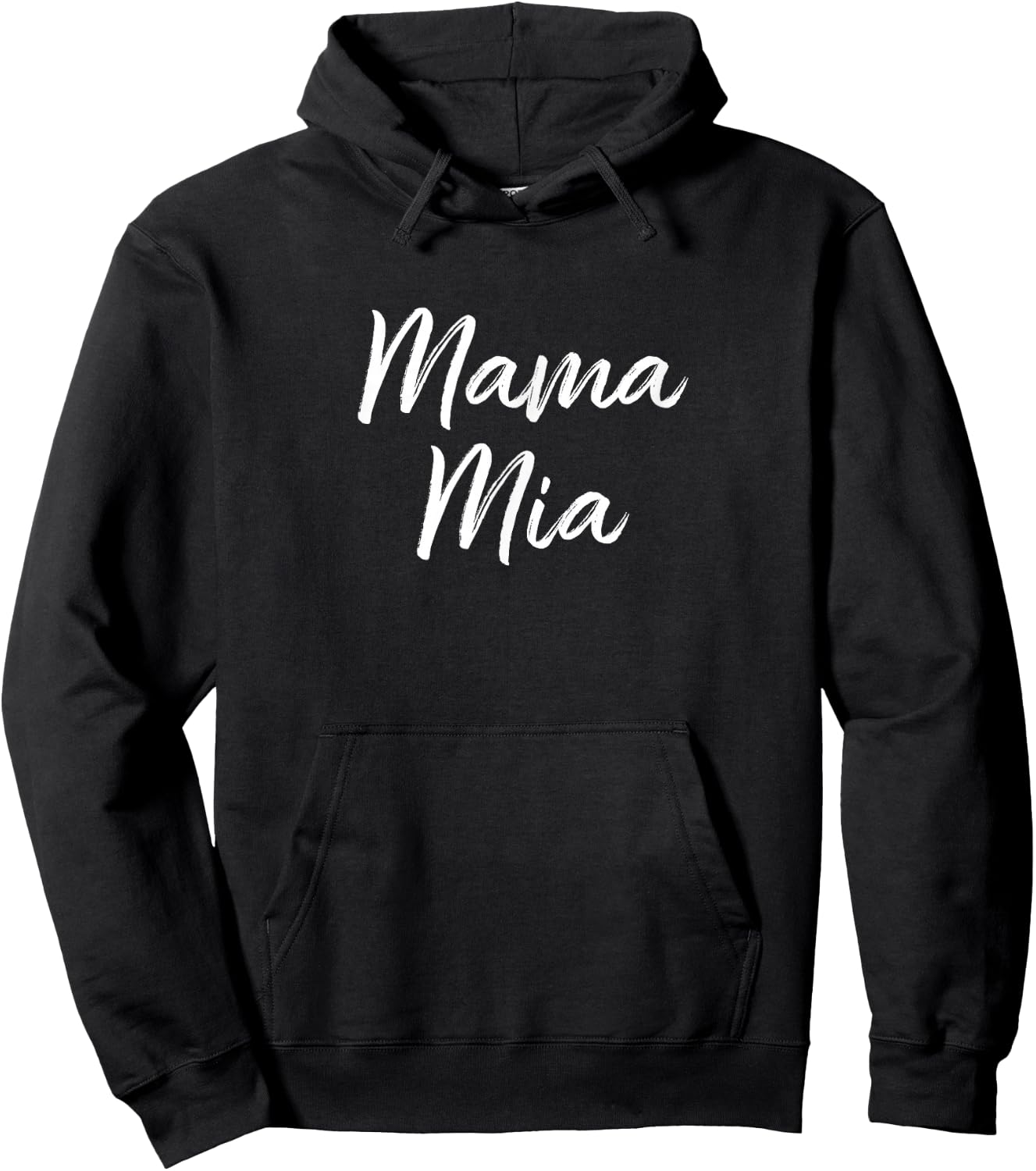 Mama Mia Hoodie - Hoodie | Black
