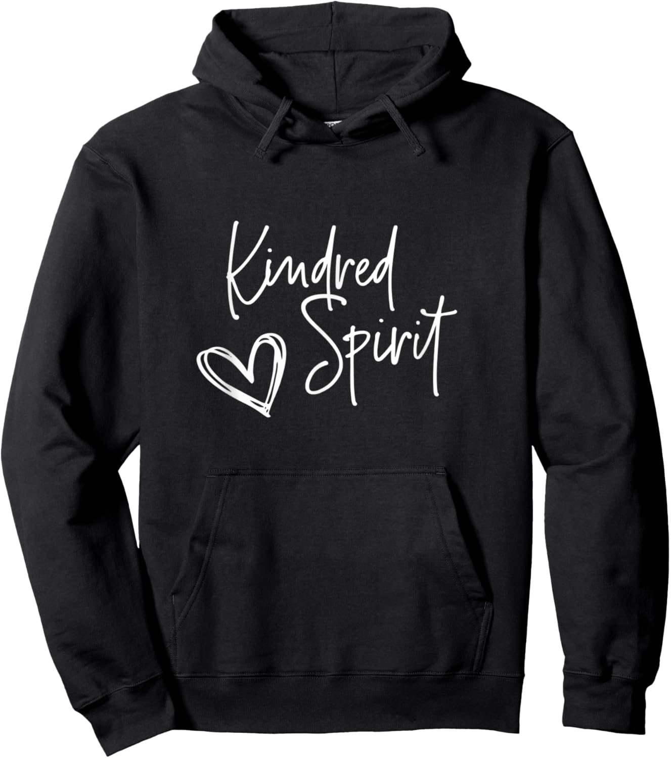L.M. Montgomery Green Gables Quote Kindred Spirit Hoodie - Hoodie | Black