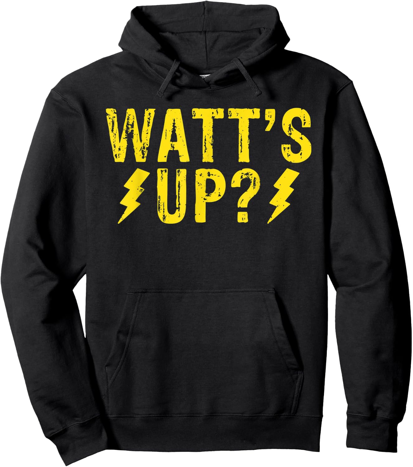 Watts up EV Electric Vehicle Hoodie - Hoodie | Black