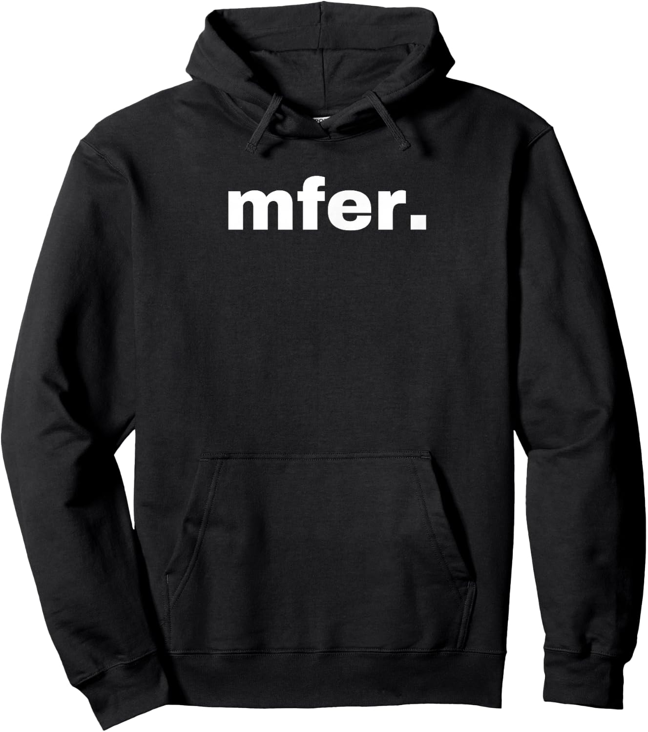 Mfer Hoodie - Hoodie | Black