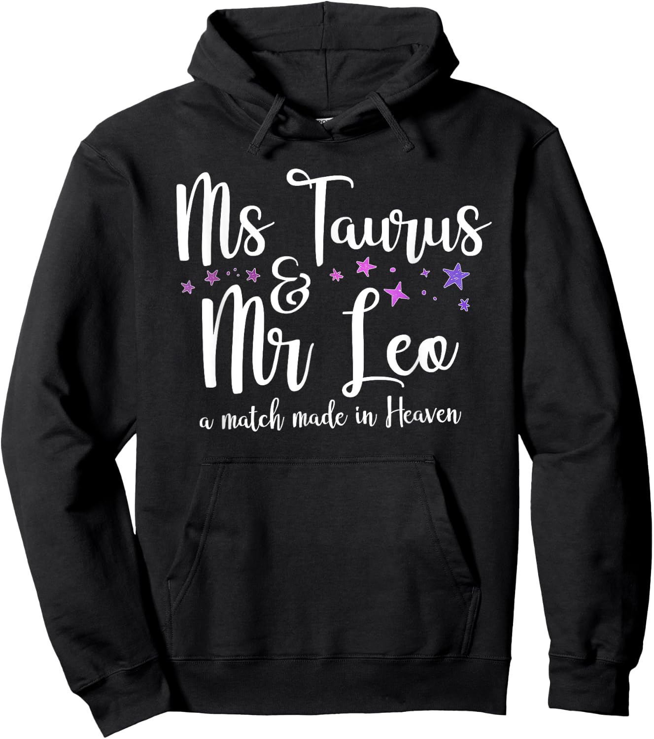 Taurus Wife Leo Husband Hoodie - Hoodie | Black