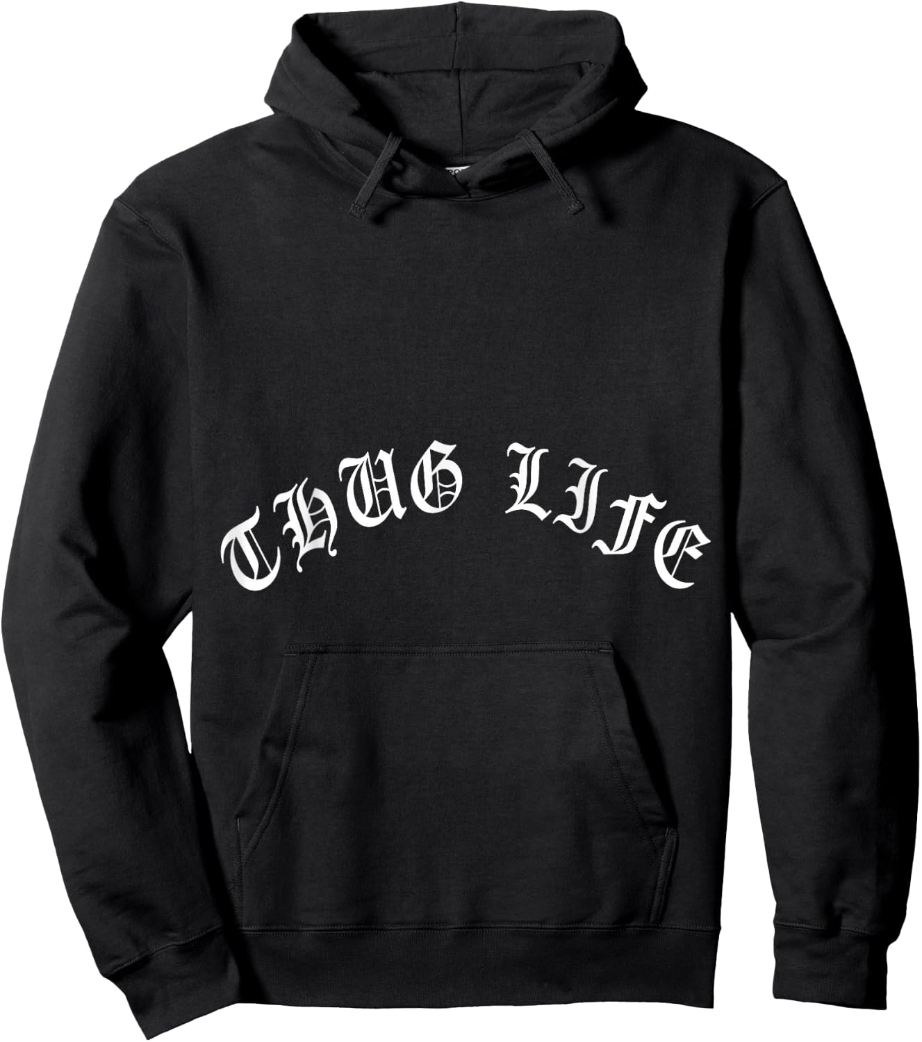 The Five and Dime 510 Oakland Thug-Life - Women's Black Short Sleeve Classic Fit - Rap-Music Themed - Size Small Hoodie - Hoodie | Black