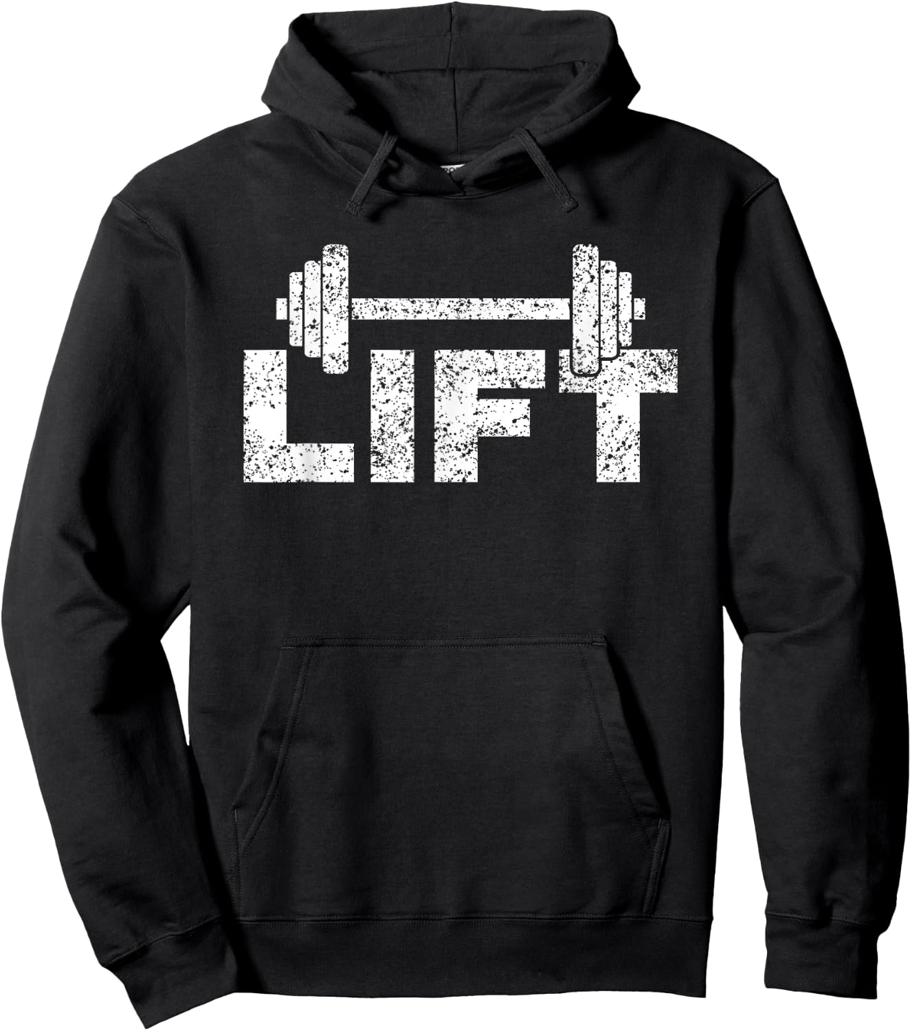 Lift Workout Lifting Weightlifting Gym Hoodie - Hoodie | Black
