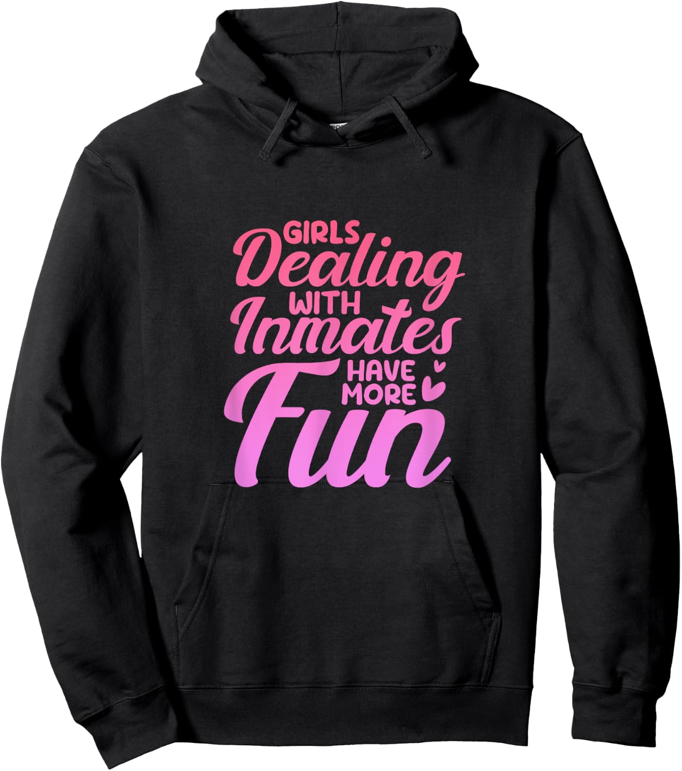 Female Nurses - Emergency Room Jail Worker Corrections Nurse Hoodie - Hoodie | Black