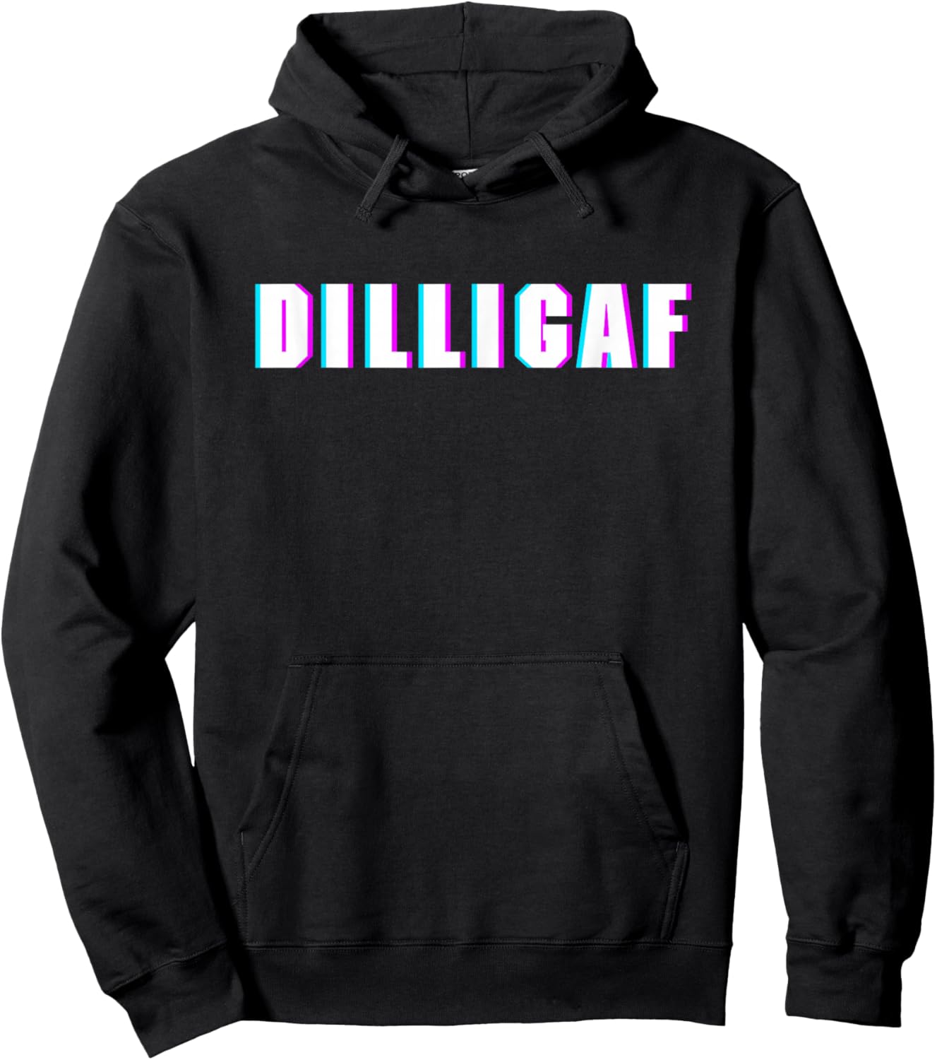 Dilligaf Hoodie - Hoodie | Black