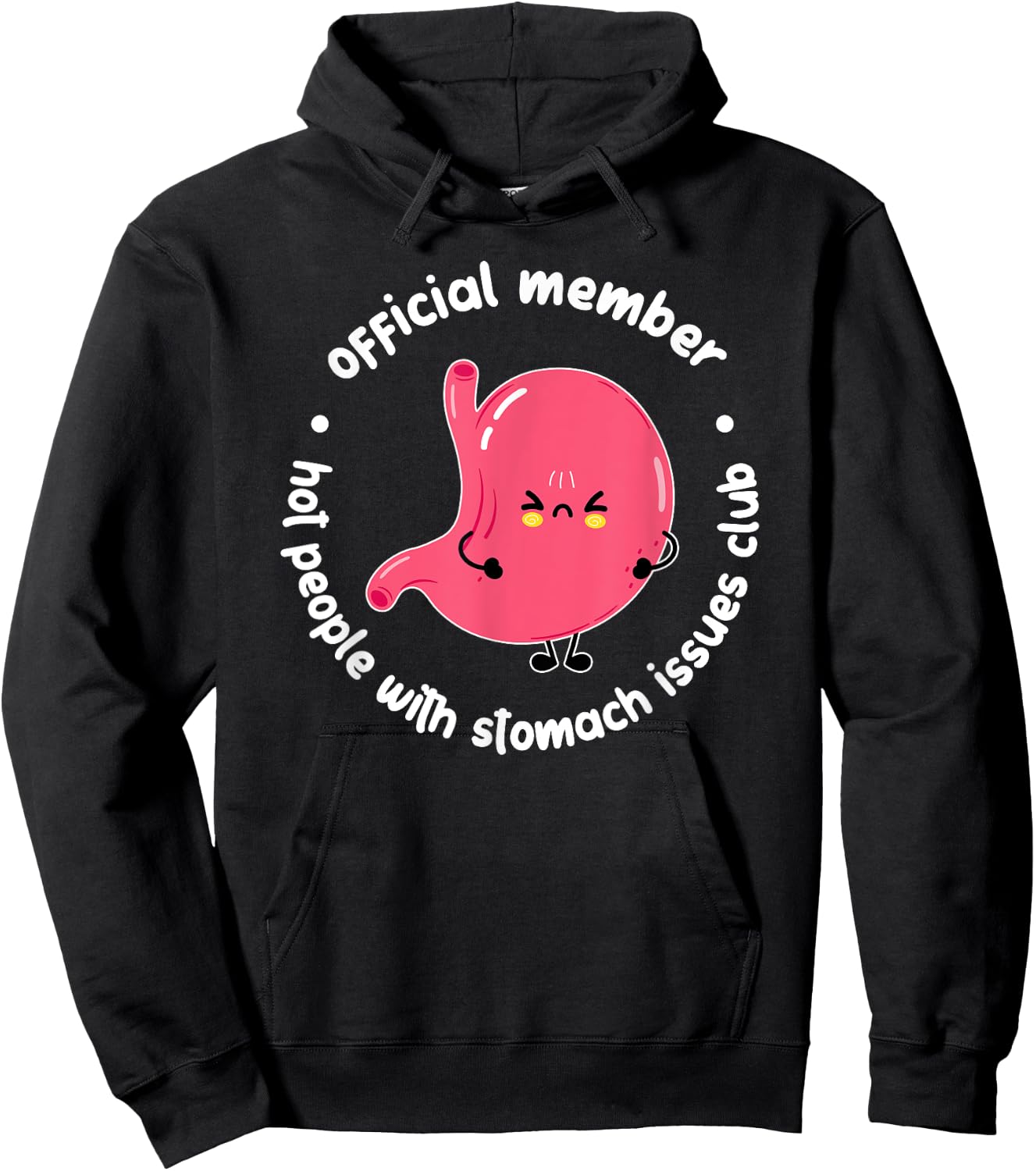 Gastroparesis Awareness Month Funny Gastroparesis Warrior Hoodie - Hoodie | Black