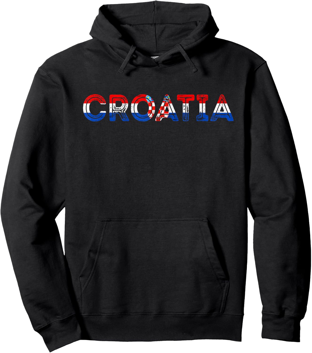 Croatia Hrvatska Croatian Pride Croatian Roots Croatian Flag Hoodie - Hoodie | Black