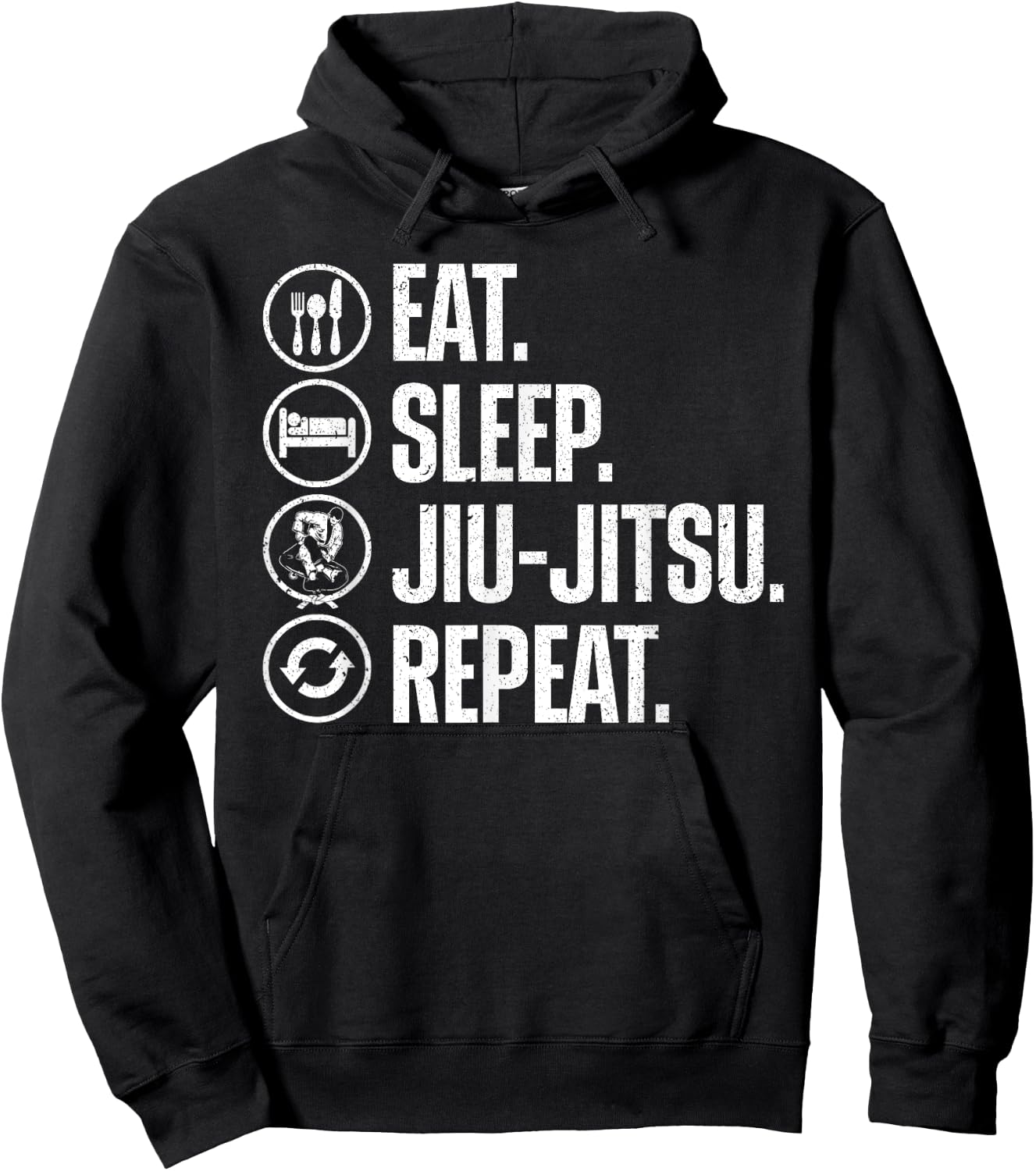 Funny Jiu Jitsu Women Kids Brazilian Jiu Jitsu BJJ Hoodie - Hoodie | Black