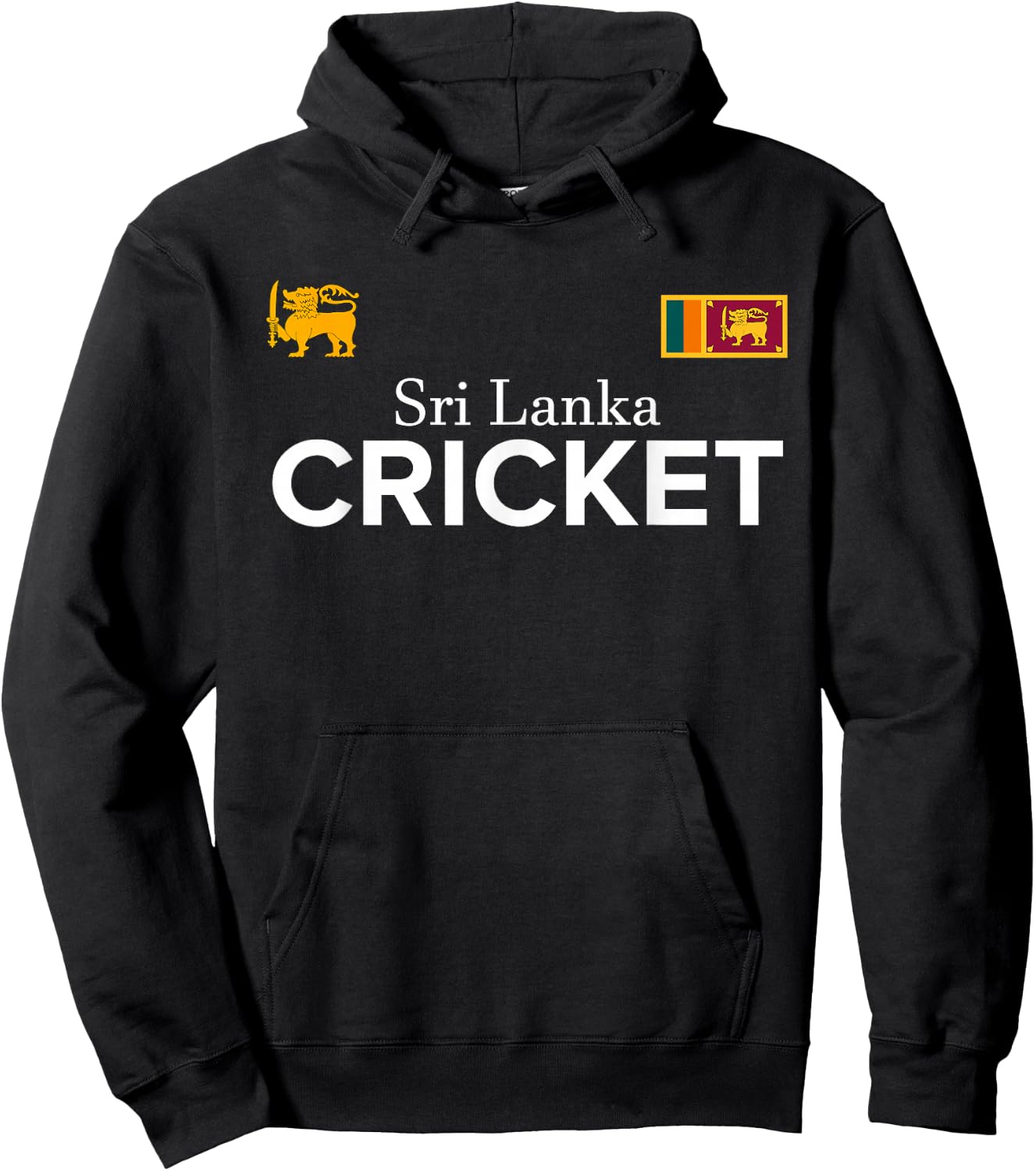 Cricket Sri Lanka Best Fans Gift Boys or Girls Hoodie - Hoodie | Black