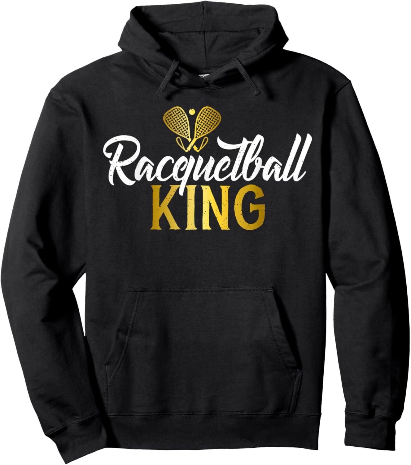 Racquetball King Hoodie - Hoodie | Black