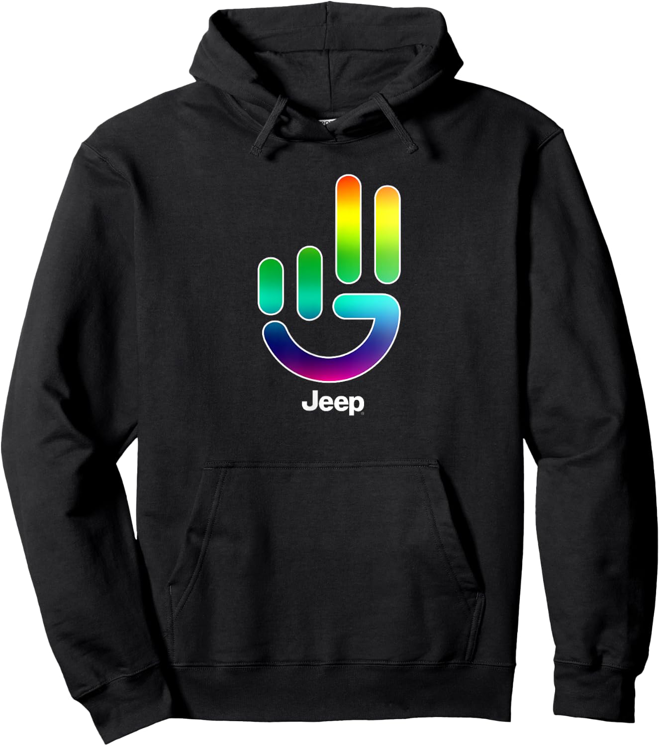 Jeep Wave Pride Hoodie - Hoodie | Black