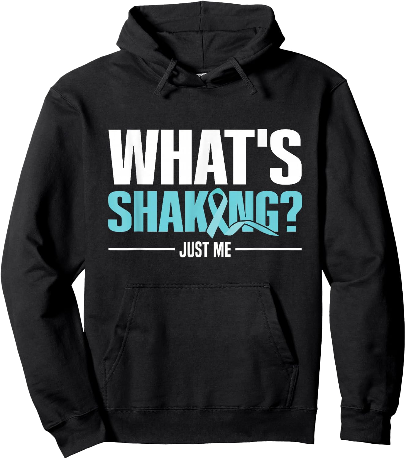 Parkinsons Quote for a Parkinsons Awareness Supporter Hoodie - Hoodie | Black