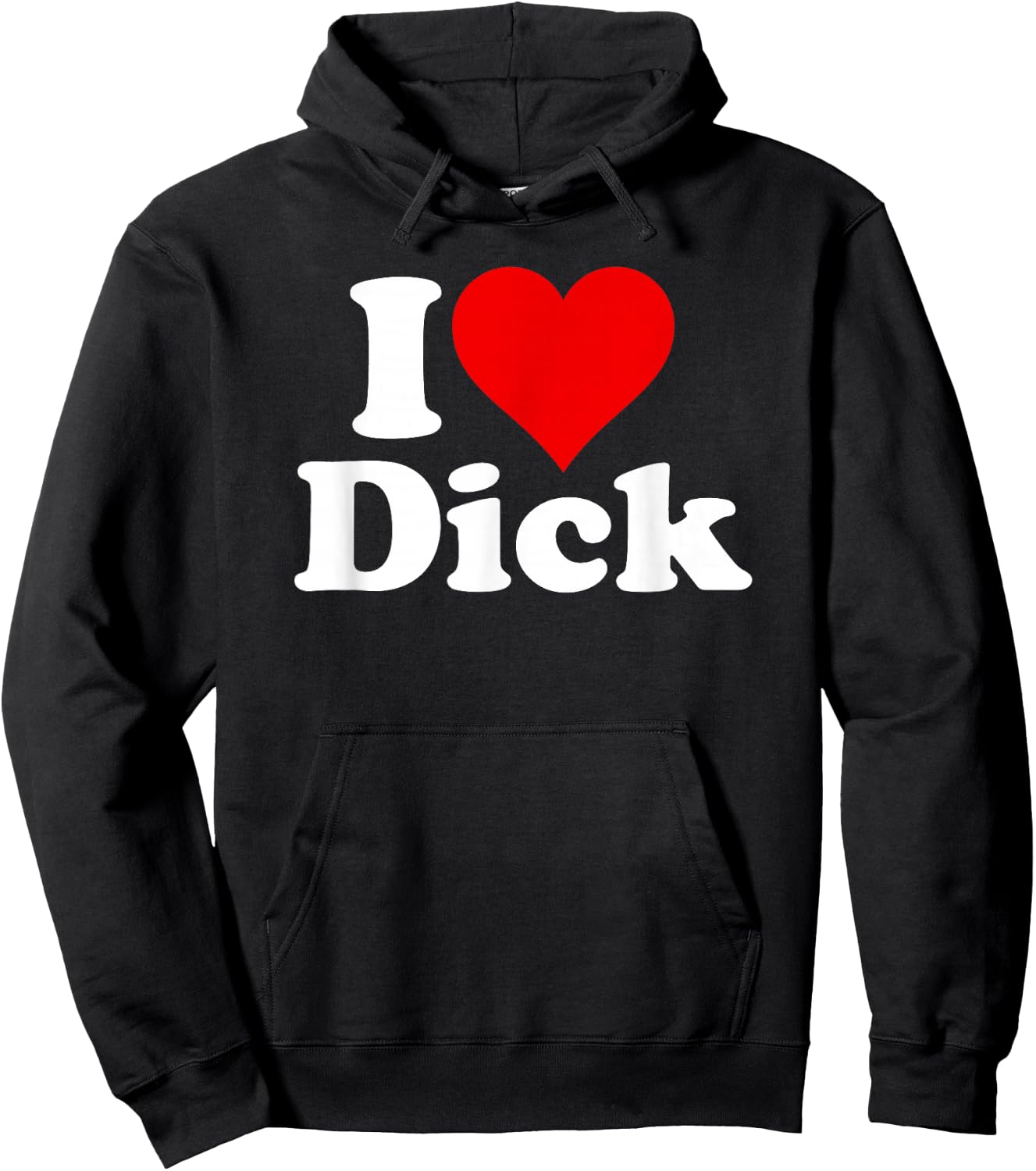 I Love Heart Dick Richard Hoodie - Hoodie | Black