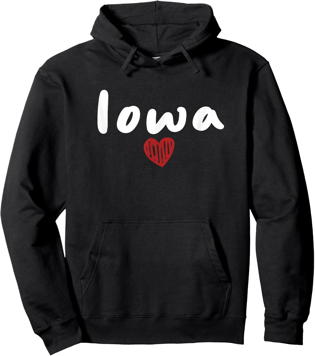 IOWA - I Love Iowa - Classic Hoodie - Hoodie | Black